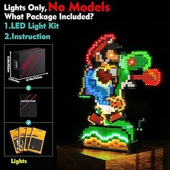 Amazon.co.jp: LocoLee ライト対応レゴスーパーマリオワールド